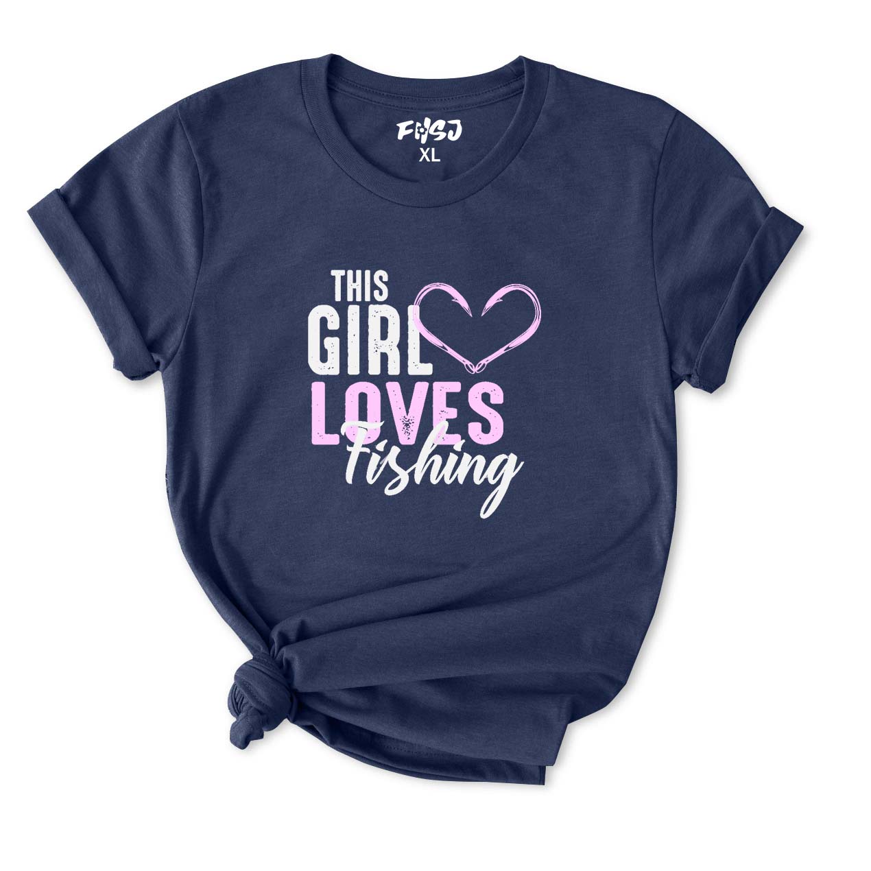 Just A Girl Who Loves Fishing T-Shirt for Women