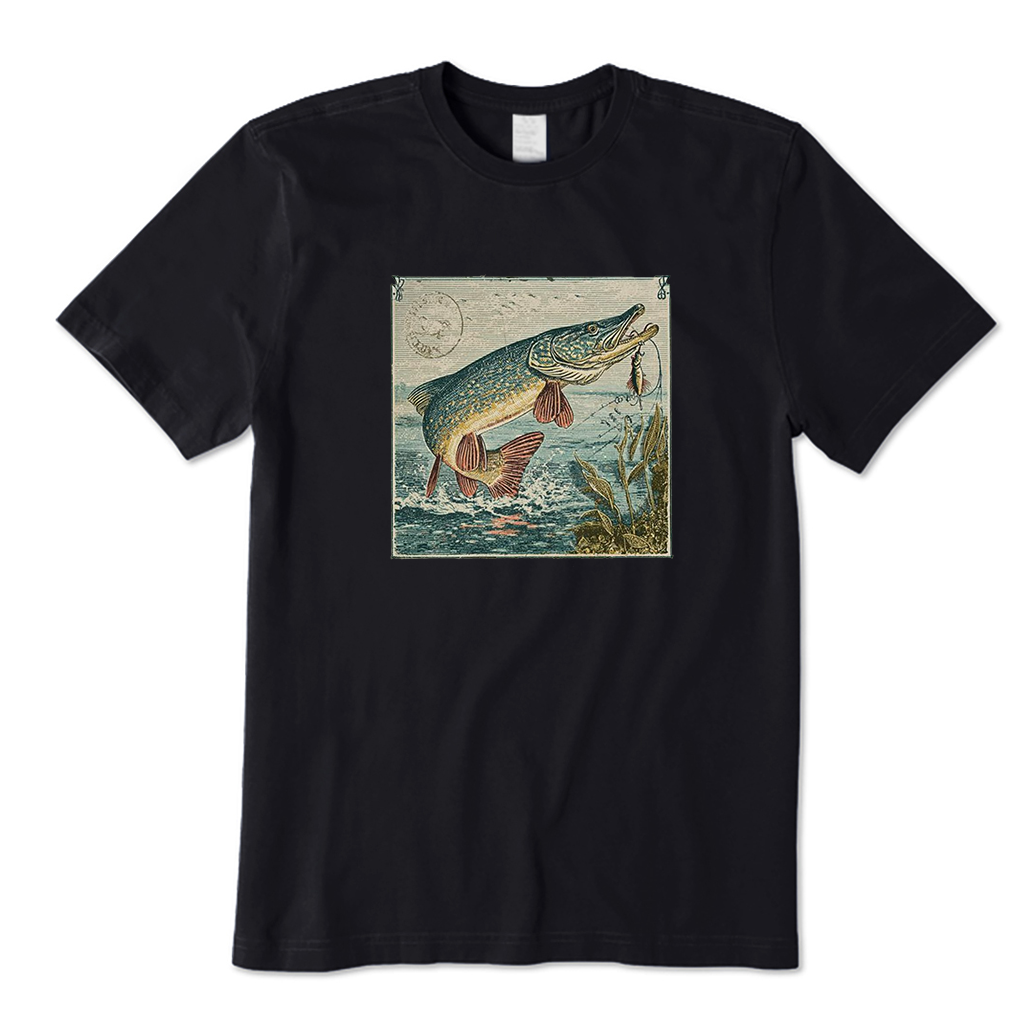 Northern Pike Fishing T-Shirt