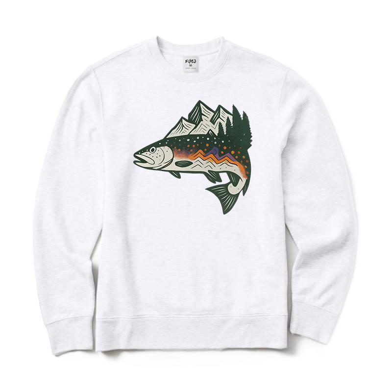 Trout Mountain Crewneck Sweatshirt