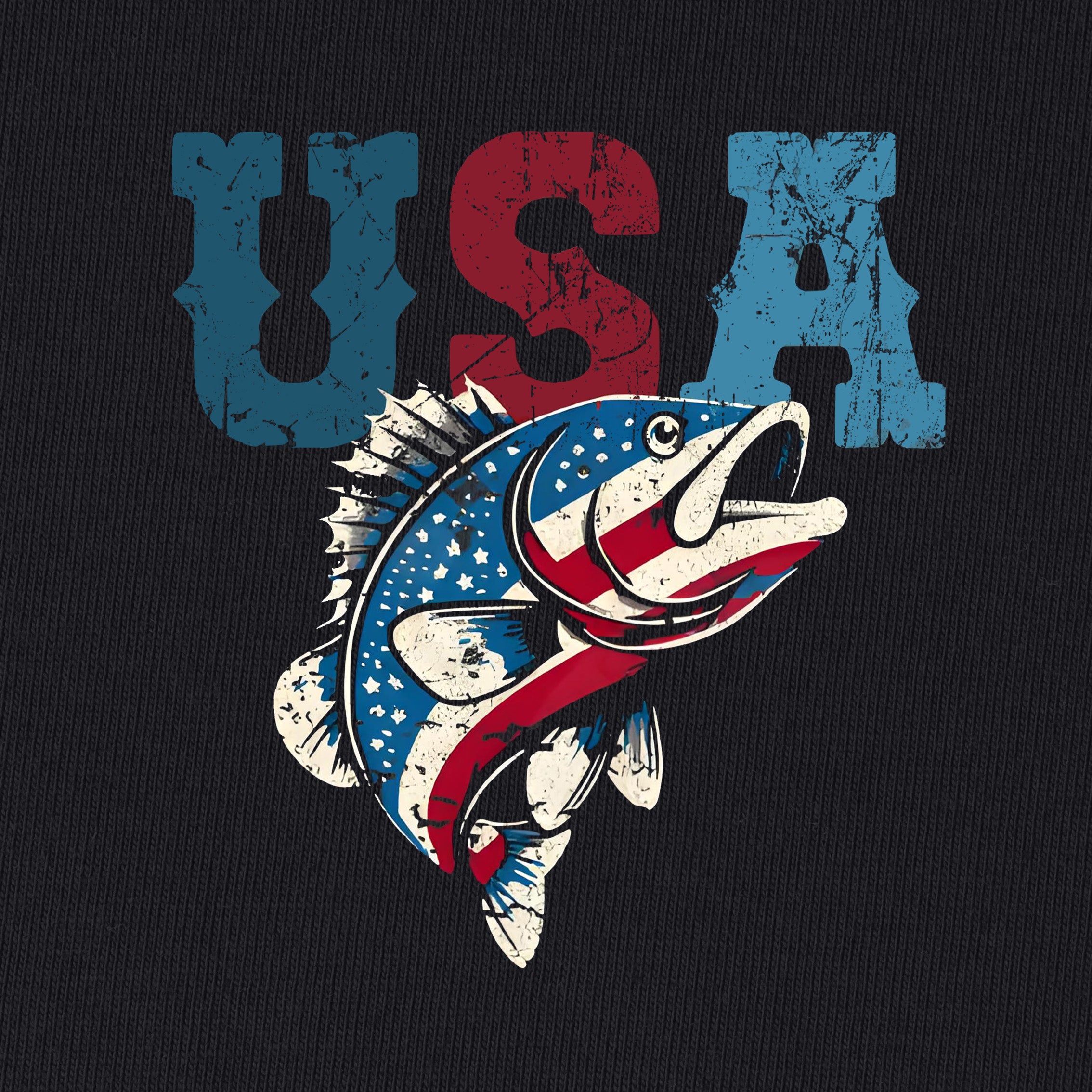 USA Bass Fish T-Shirt