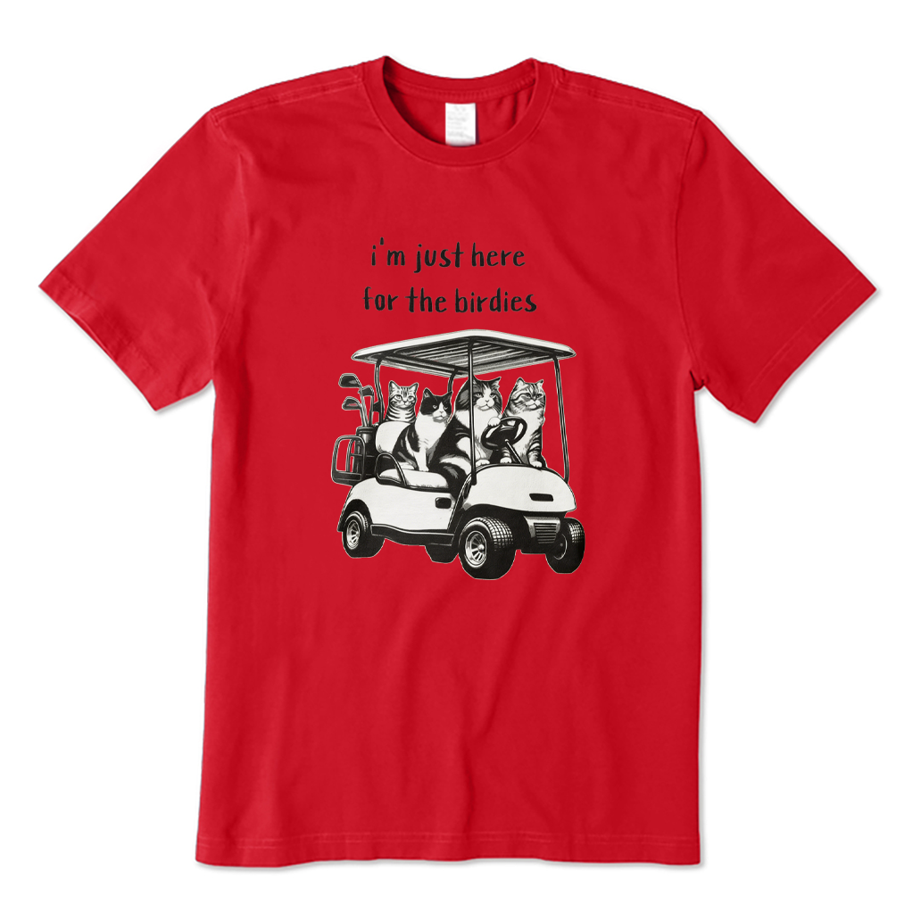 Funny Golf Cat T-shirt