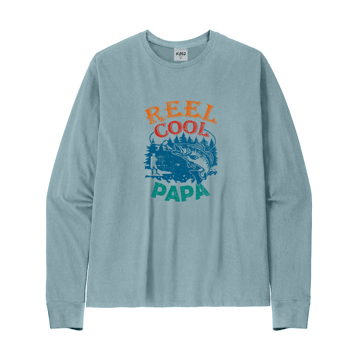Reel Cool Dad Long Sleeve T-Shirt