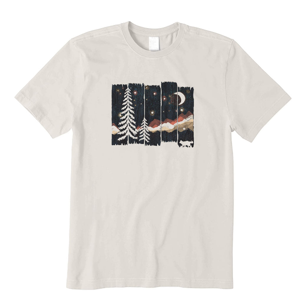 Starry Night in The Mountains T-Shirt
