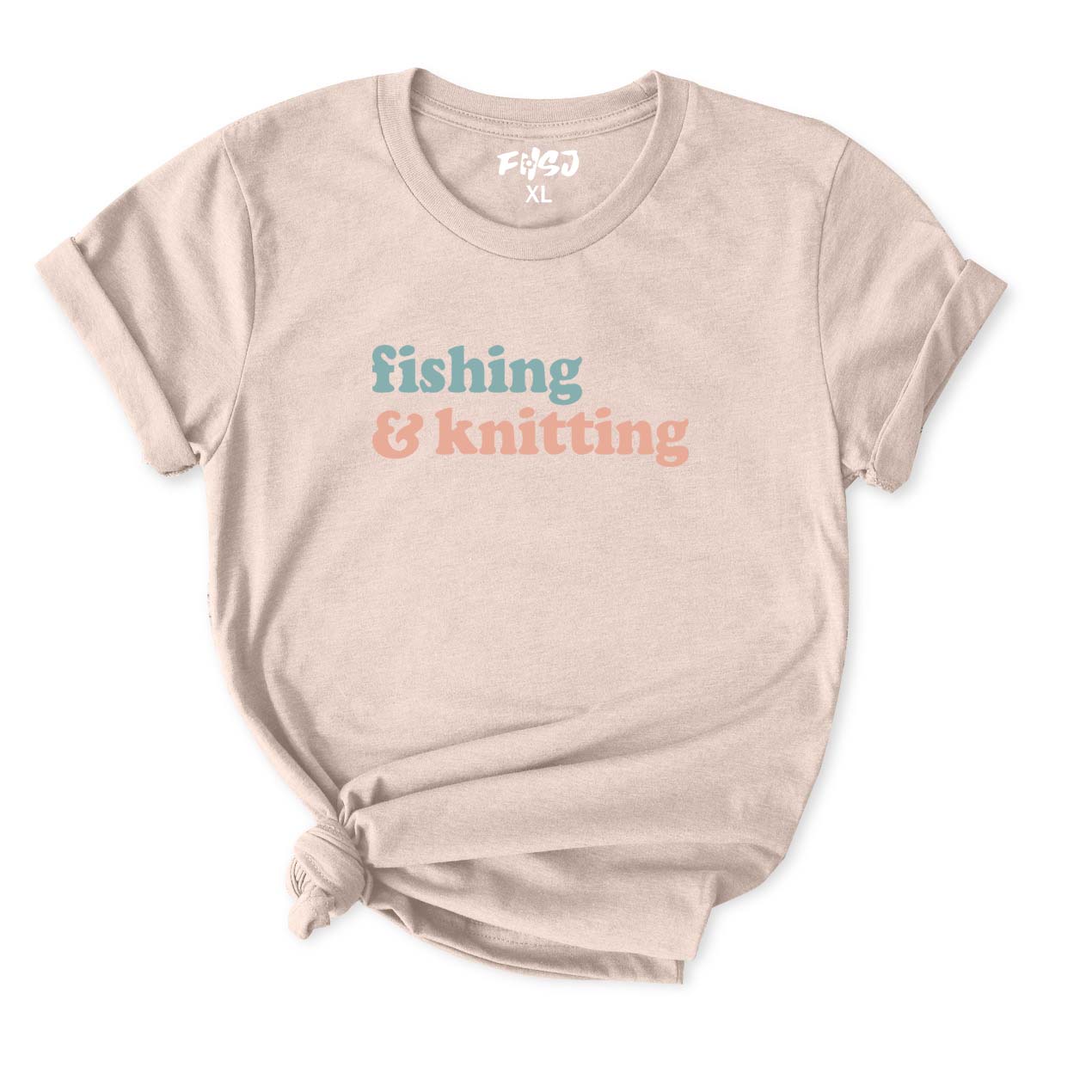 Fishing and Knitting T-Shirt for Women