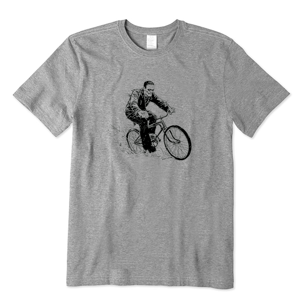 Zombie Riding Bicycle T-Shirt