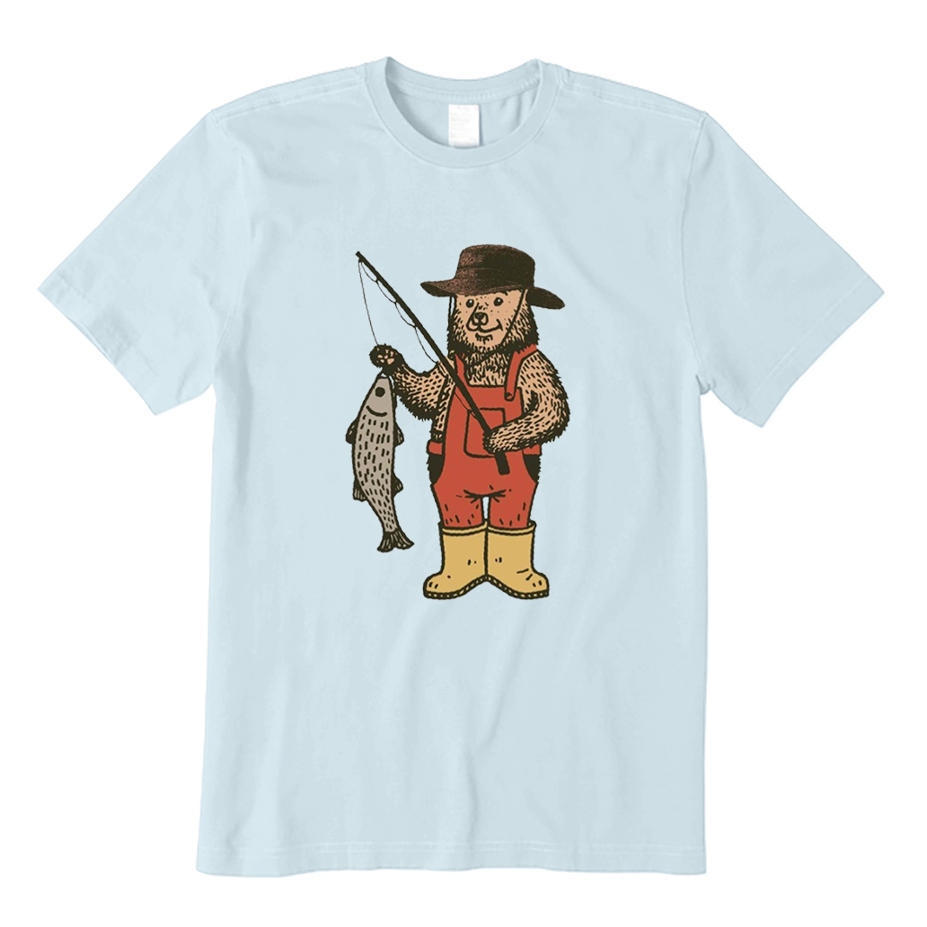 Bear Fishing T-Shirt