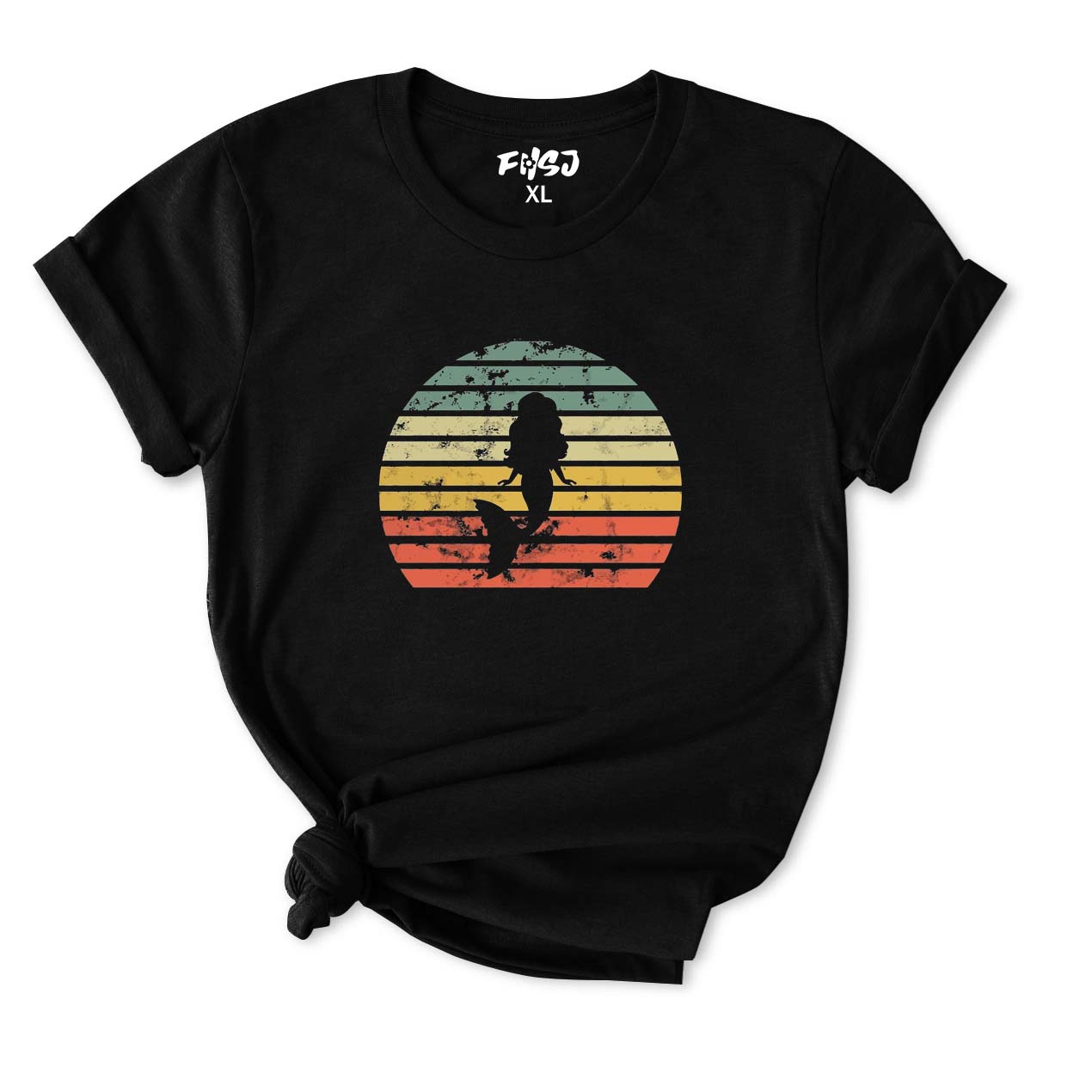Vintage Mermaid T-Shirt for Women