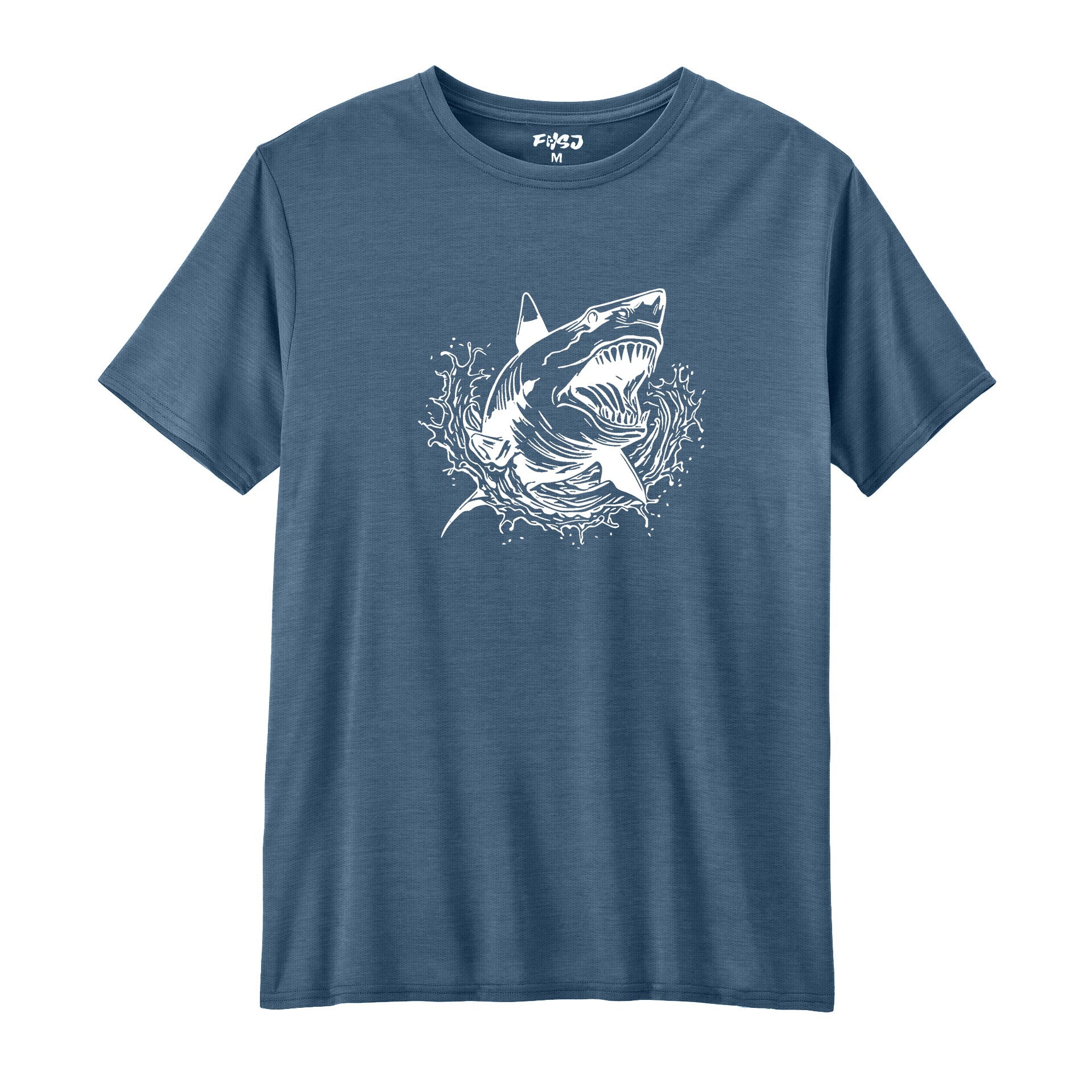 Shark Breaching Performance T-SHIRT