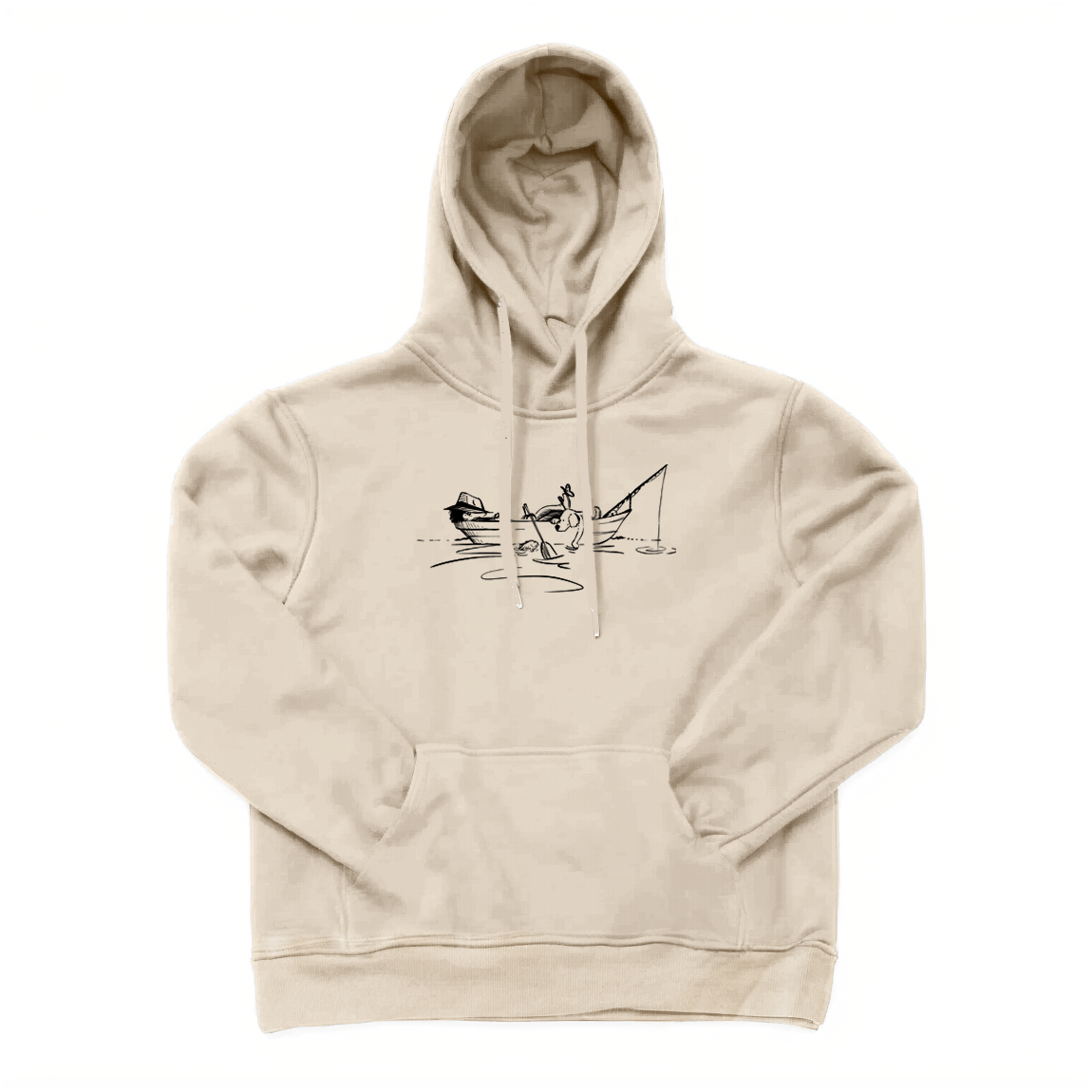 Relaxing in A Boat Hoodie