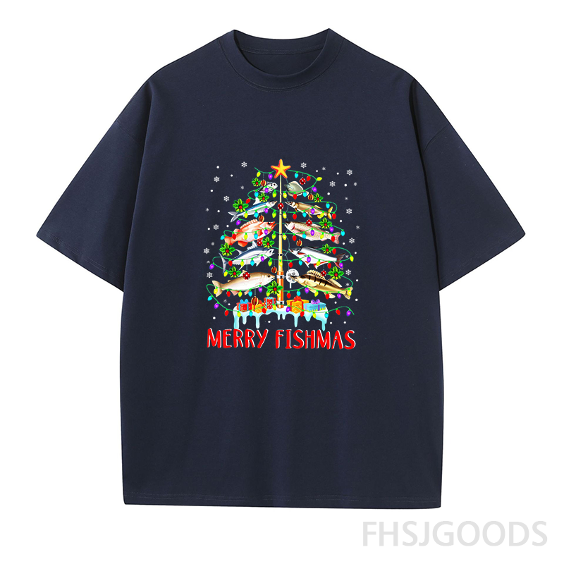 Merry Fishmas Unisex T-Shirt