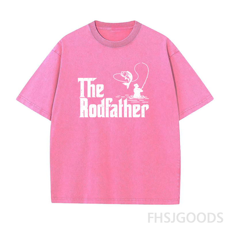 The Rodfather Unisex Distressed T-Shirt