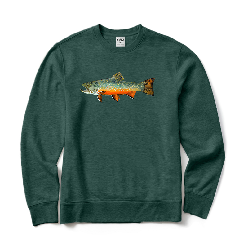 Brook Trout Crewneck Sweatshirt