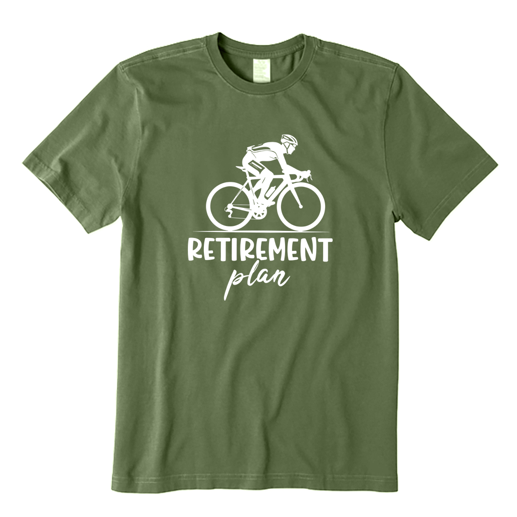 Retirement Plan Cycling T-Shirt