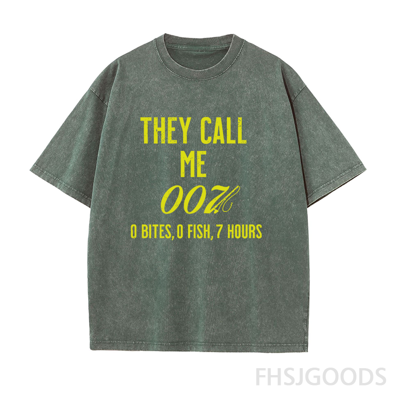 They Call Me 007 Unisex Distressed T-Shirt