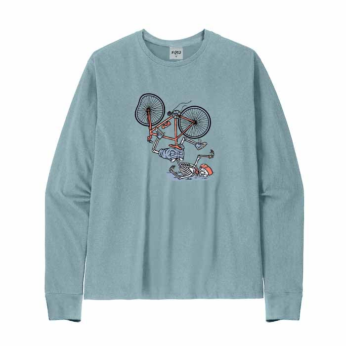 Skeleton Bike Long Sleeve T-Shirt