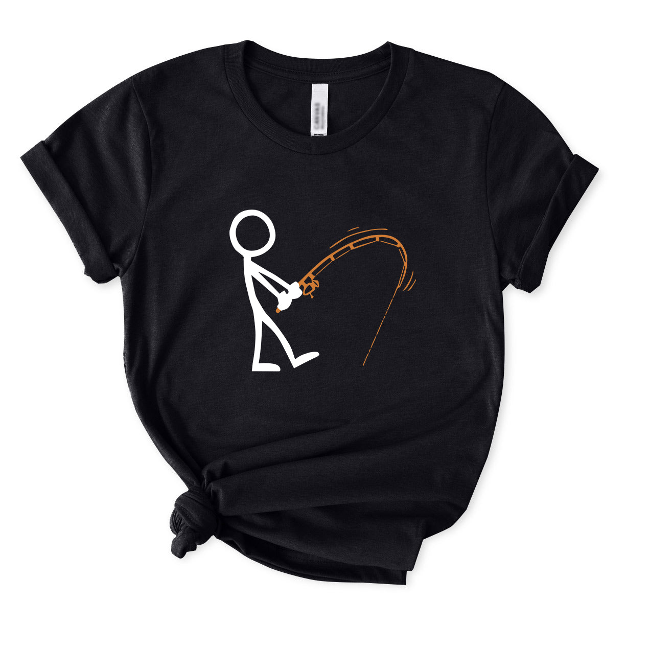 Caught A Big Fish T-Shirt for women