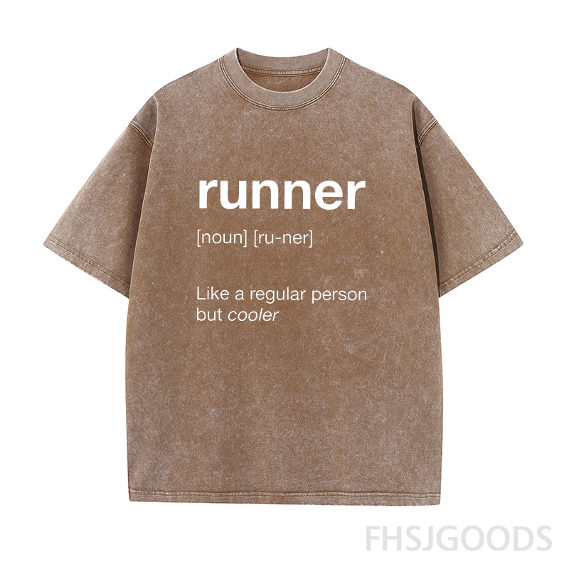 Runner Definition Unisex Distressed T-Shirt