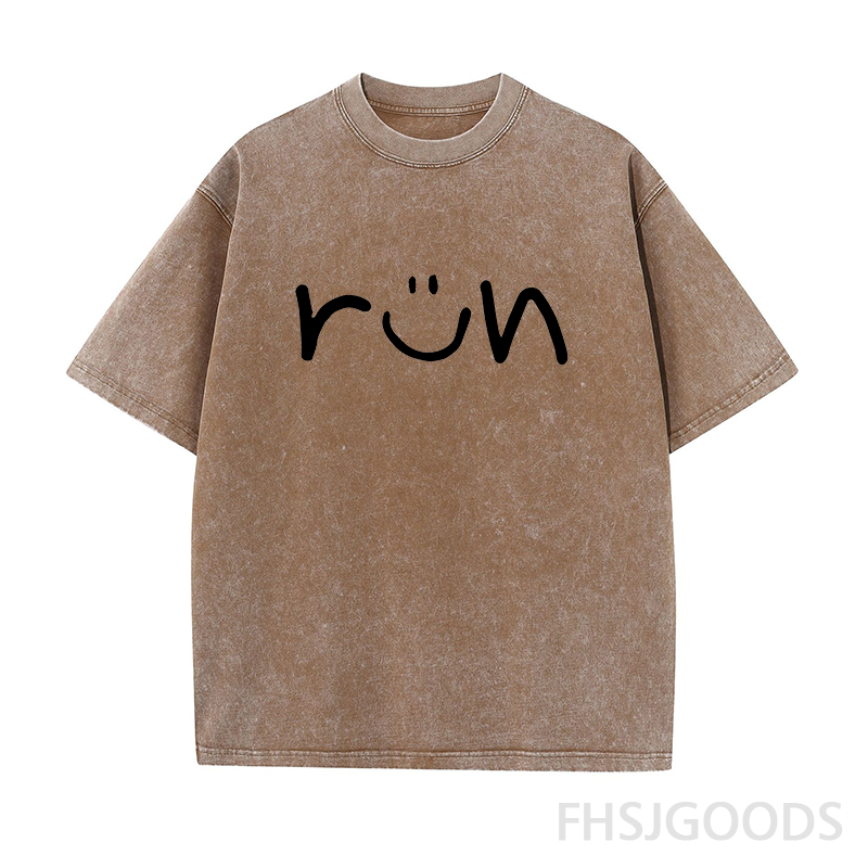 Run Unisex Distressed T-Shirt