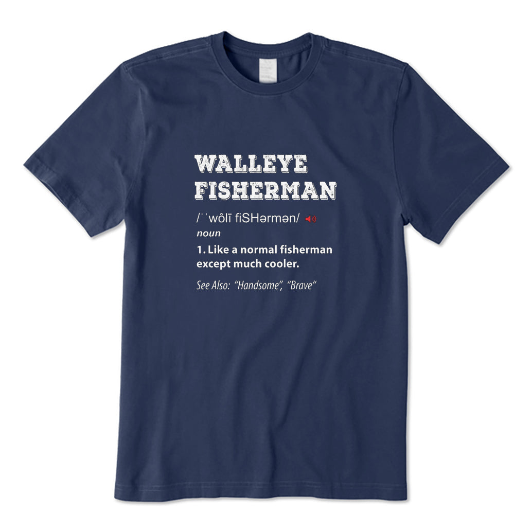 Walleye Fisherman T-Shirt