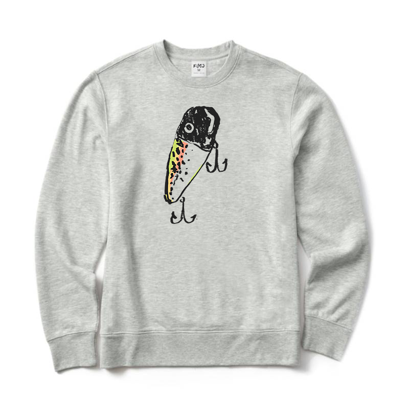 Fishing Lure Crewneck Sweatshirt