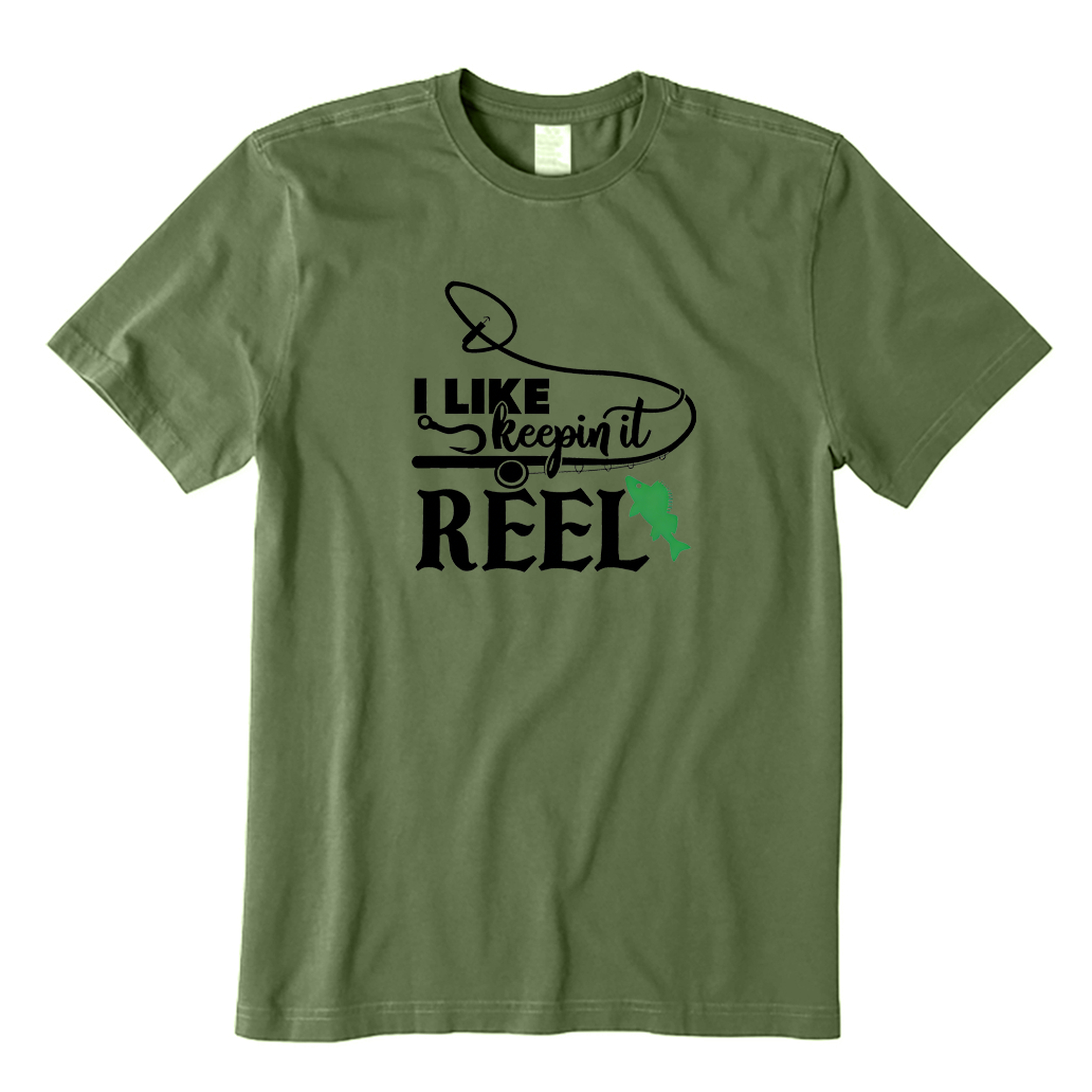 I Like Keepin It Reel Fishing T-shirt