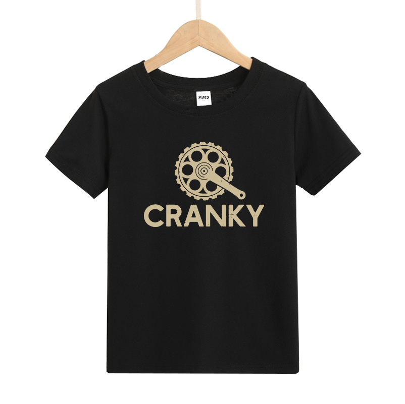 Cranky Funny Bike Kids T-Shirt