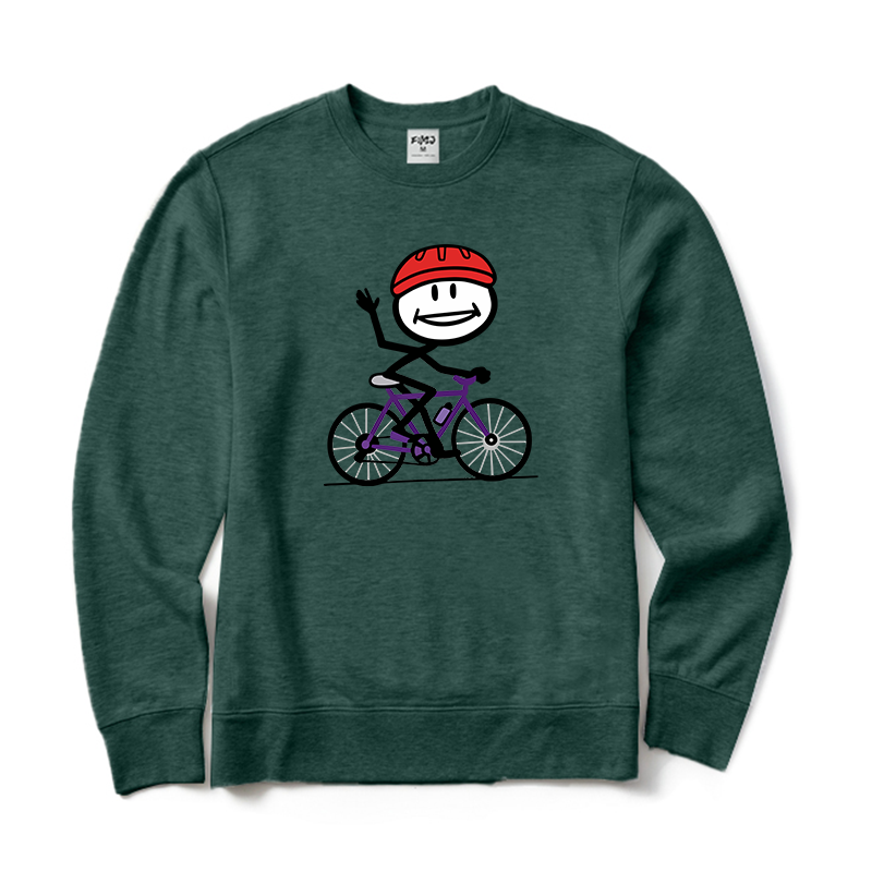 Smile Cycling Crewneck Sweatshirt