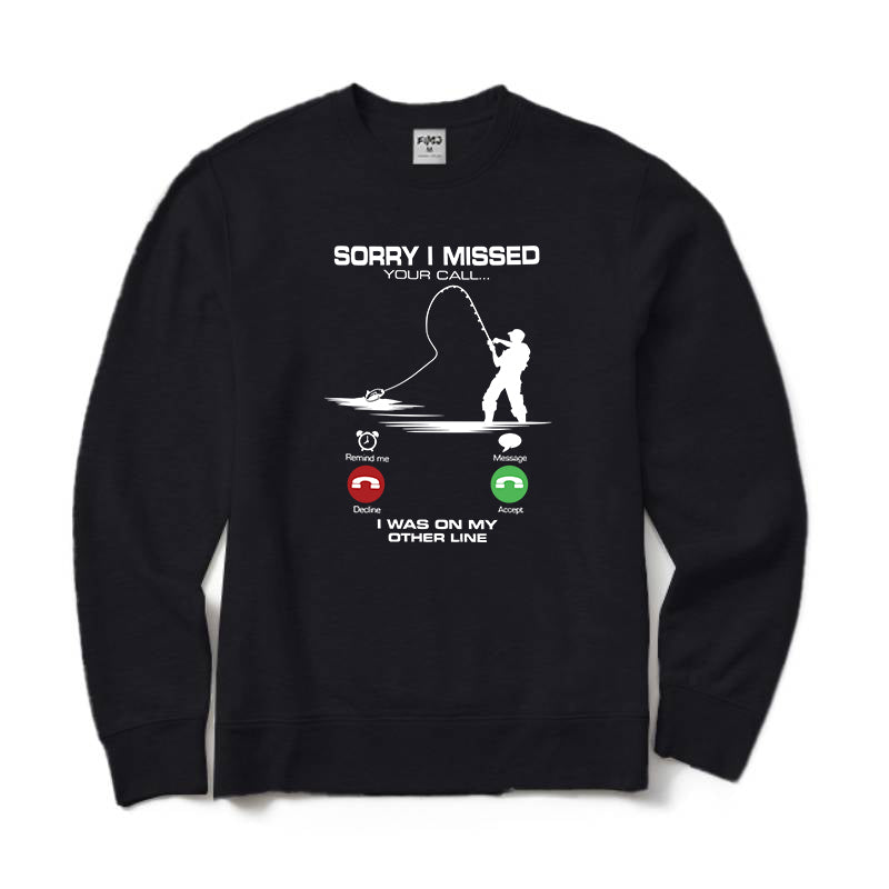 I Was On My Other Line Crewneck Sweatshirt