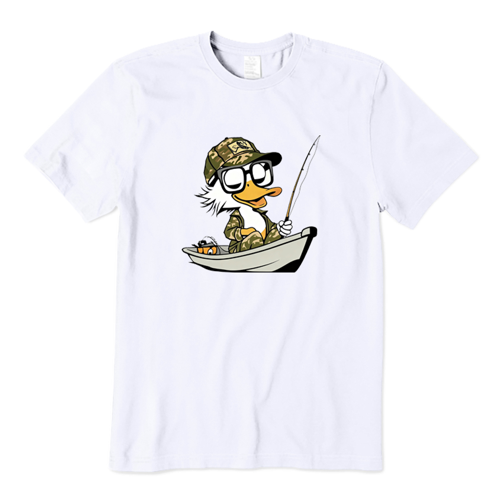 Fishing Goose T-shirt