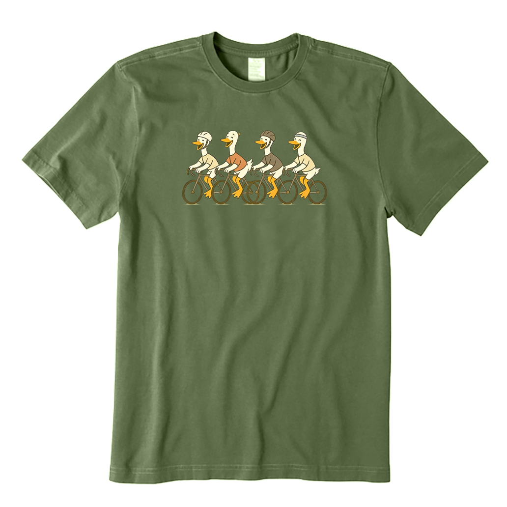 Silly Goose Cyclist T-Shirt