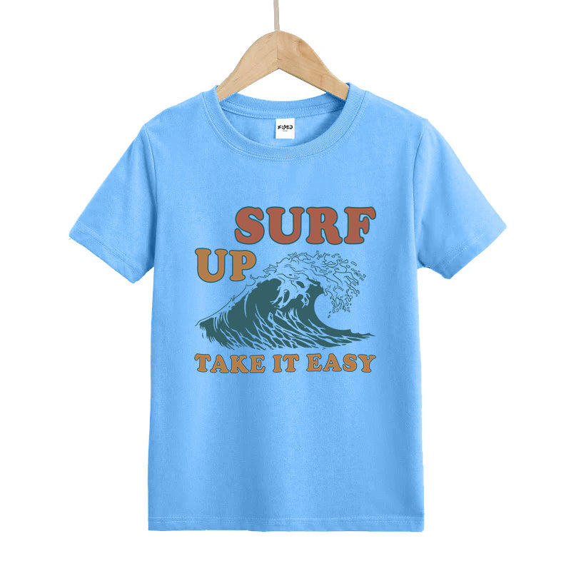 Surf Up Take It Easy Kids T-Shirt