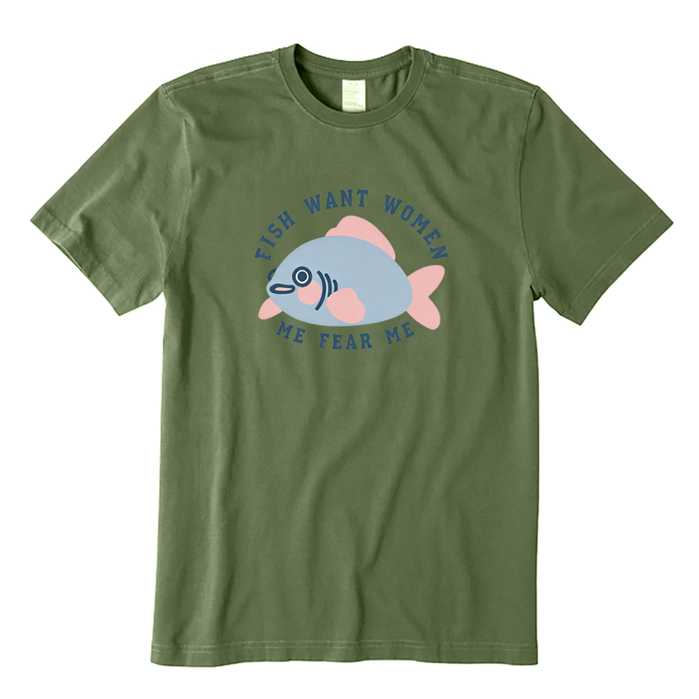Cute Fish Funny Quote T-shirt