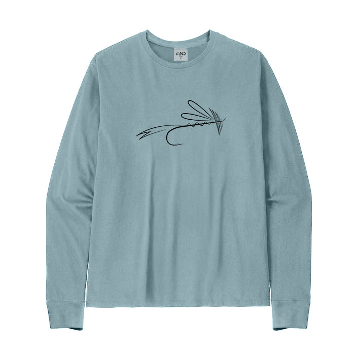 Funny Fly Fishing Long Sleeve T-shirt