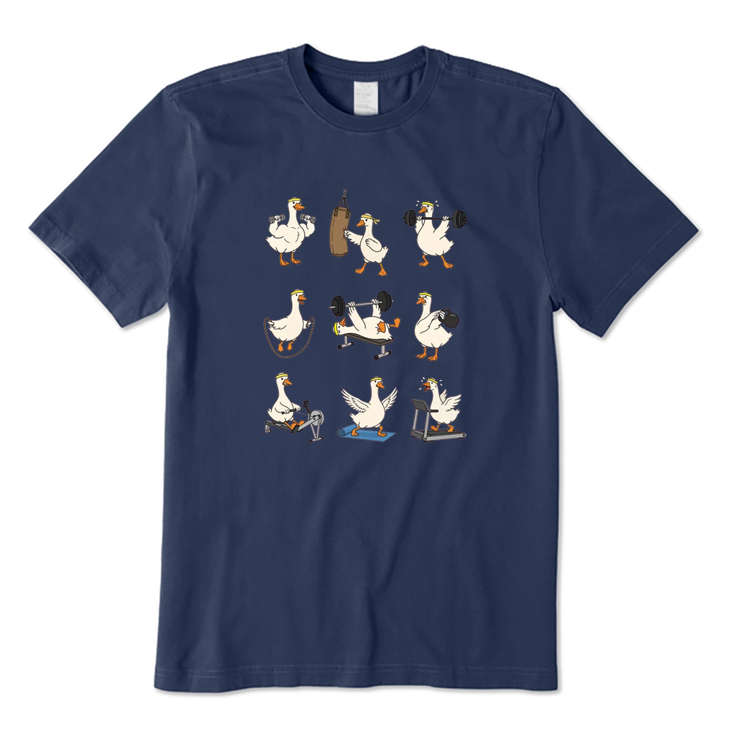 Funny Goose Workout T-shirt
