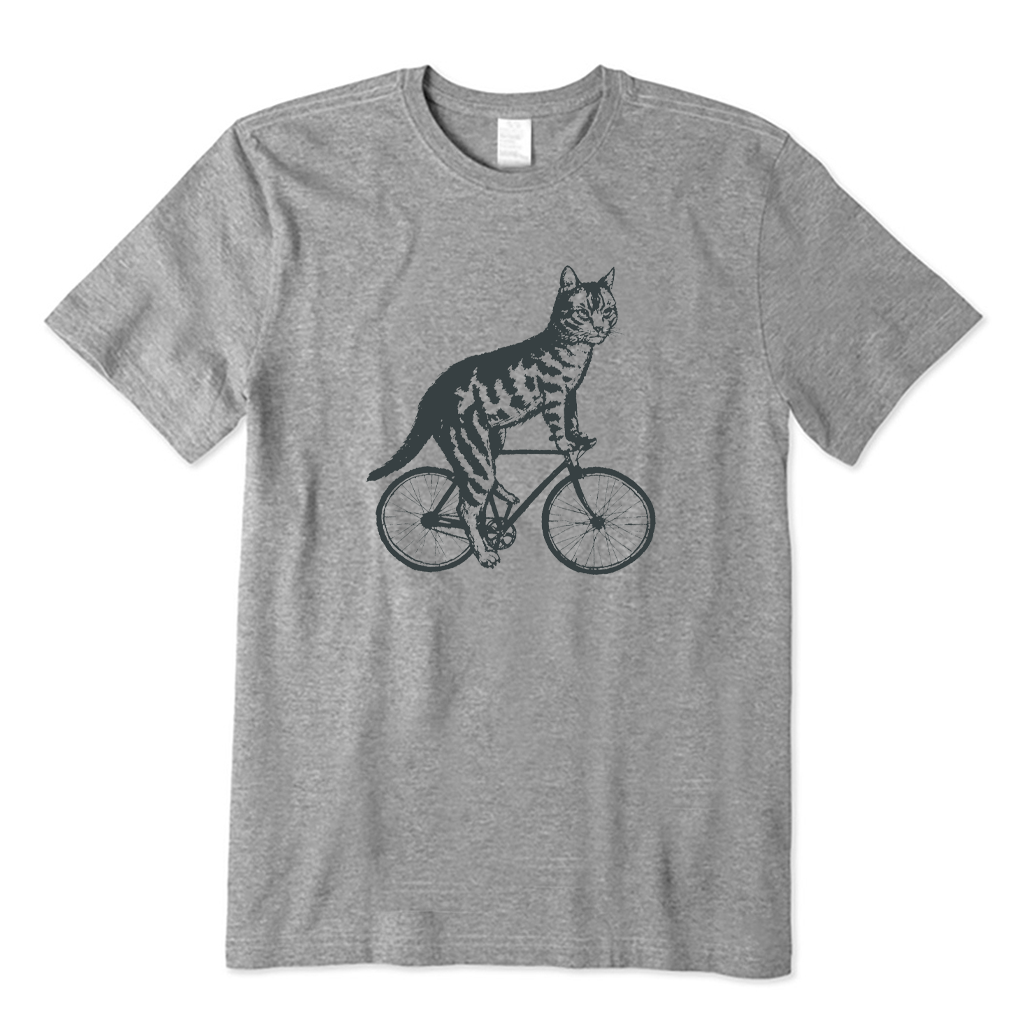 Bicycling Cat T-shirt