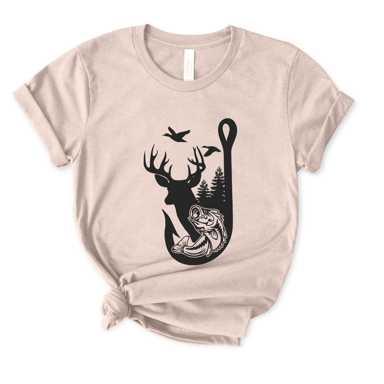 Fishing and Hunting T-Shirt for women