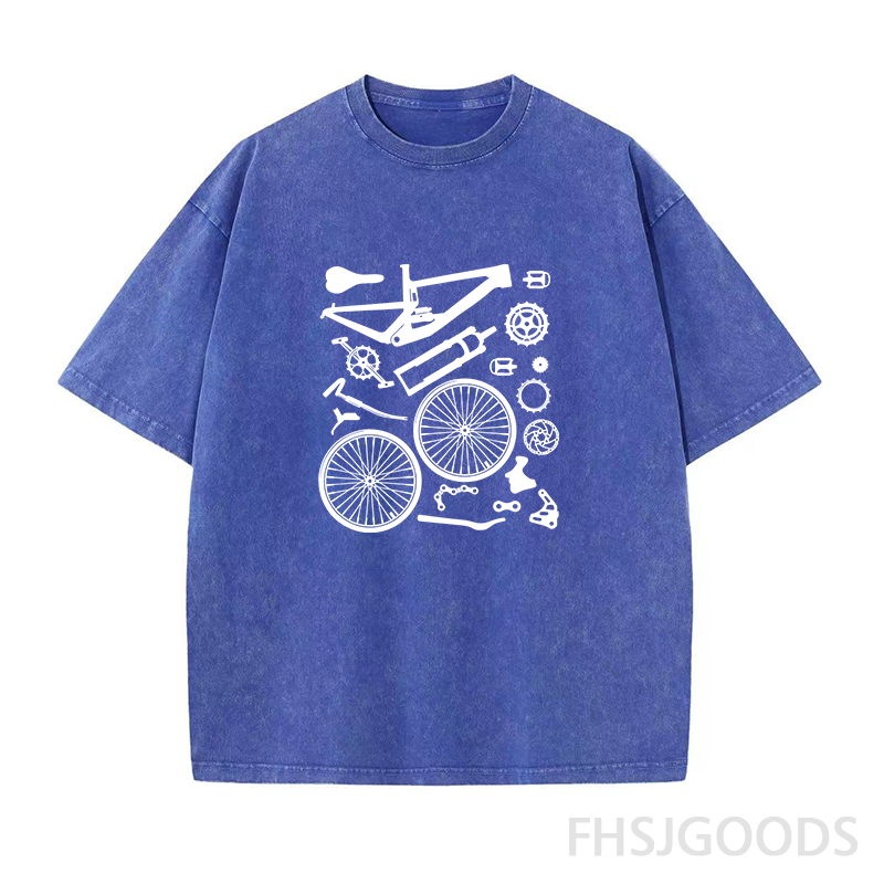 The Original Bike Parts Unisex Distressed T-Shirt