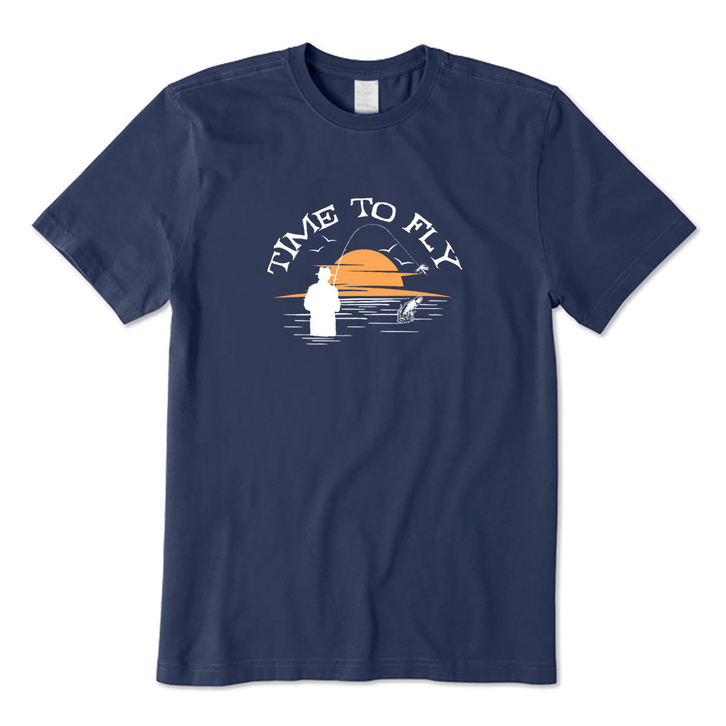 Time To Fly Fishing T-Shirt