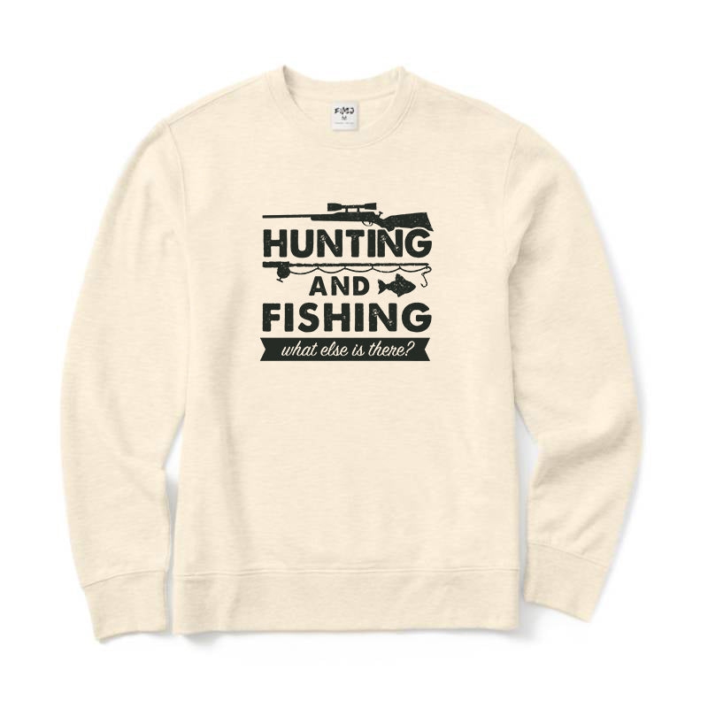 Hunting and Fishing Crewneck Sweatshirt