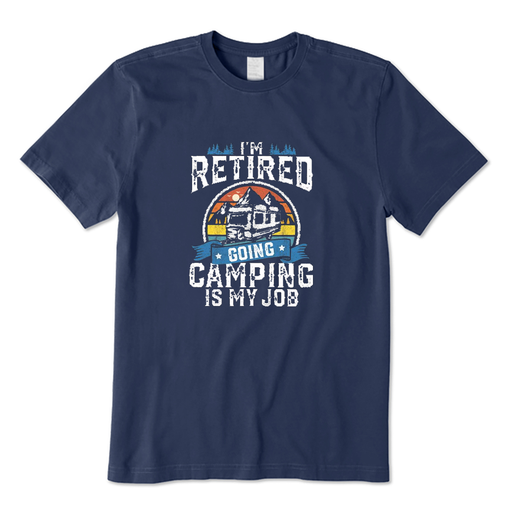 Retired Camping T-shirt