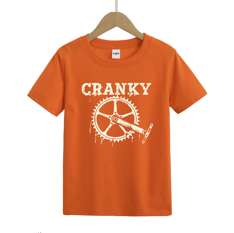 Cranky Cycling Bike Kids T-Shirt