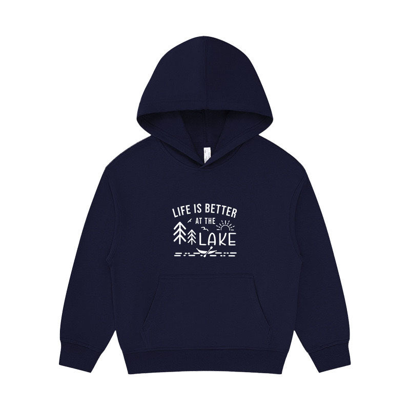 Life Is Better At The Lake Kid's Hoodie