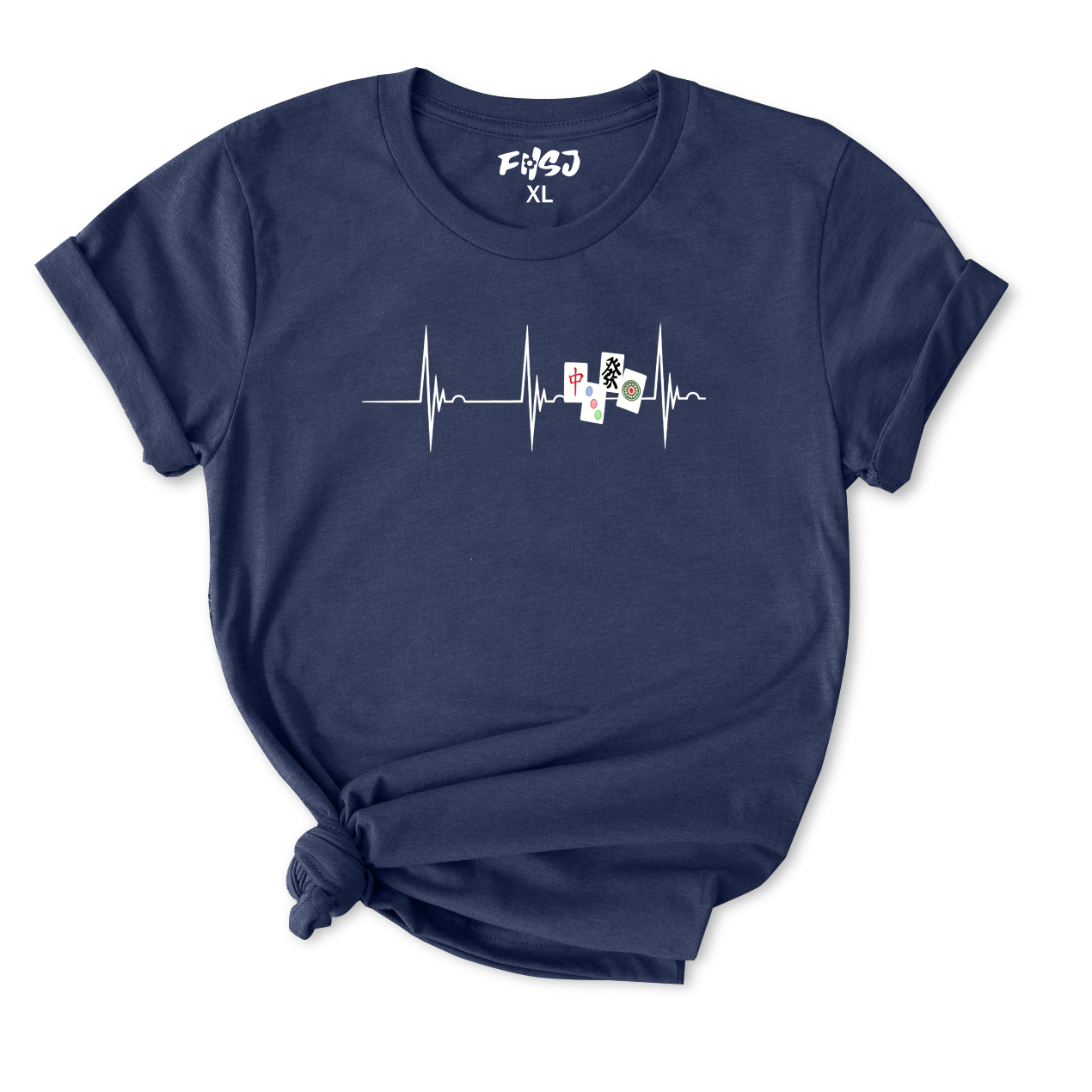 Mahjong Heartbeat T-Shirt for Women