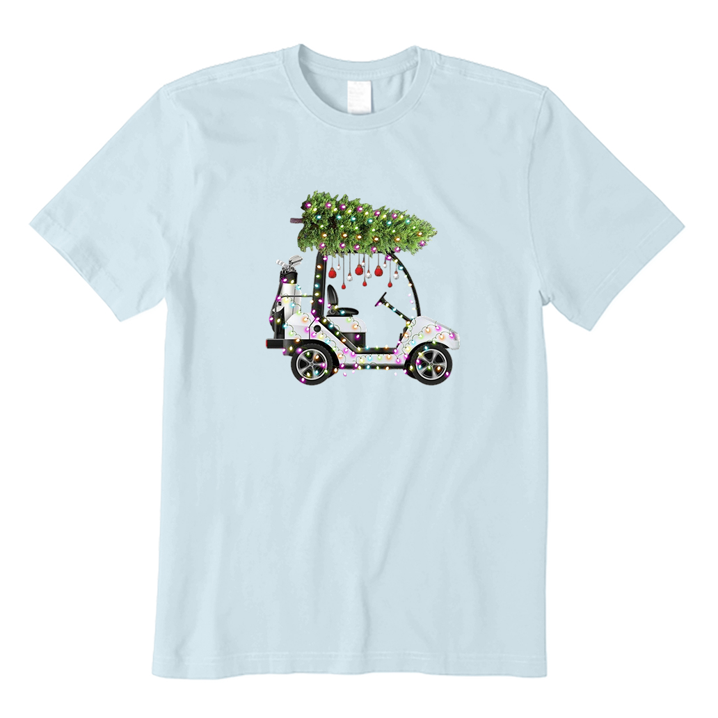 Christmas Golf Cart T-Shirt
