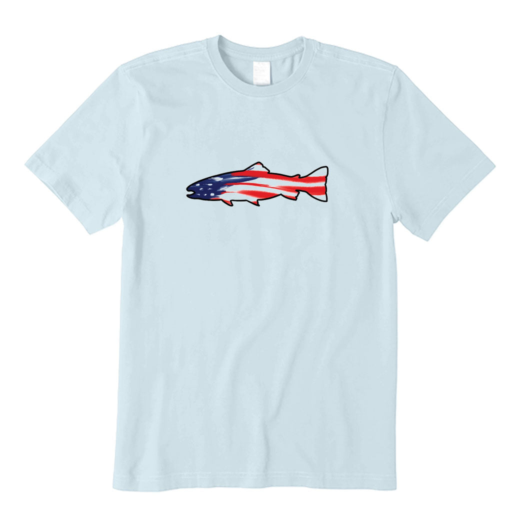 US Fish Flag T-Shirt