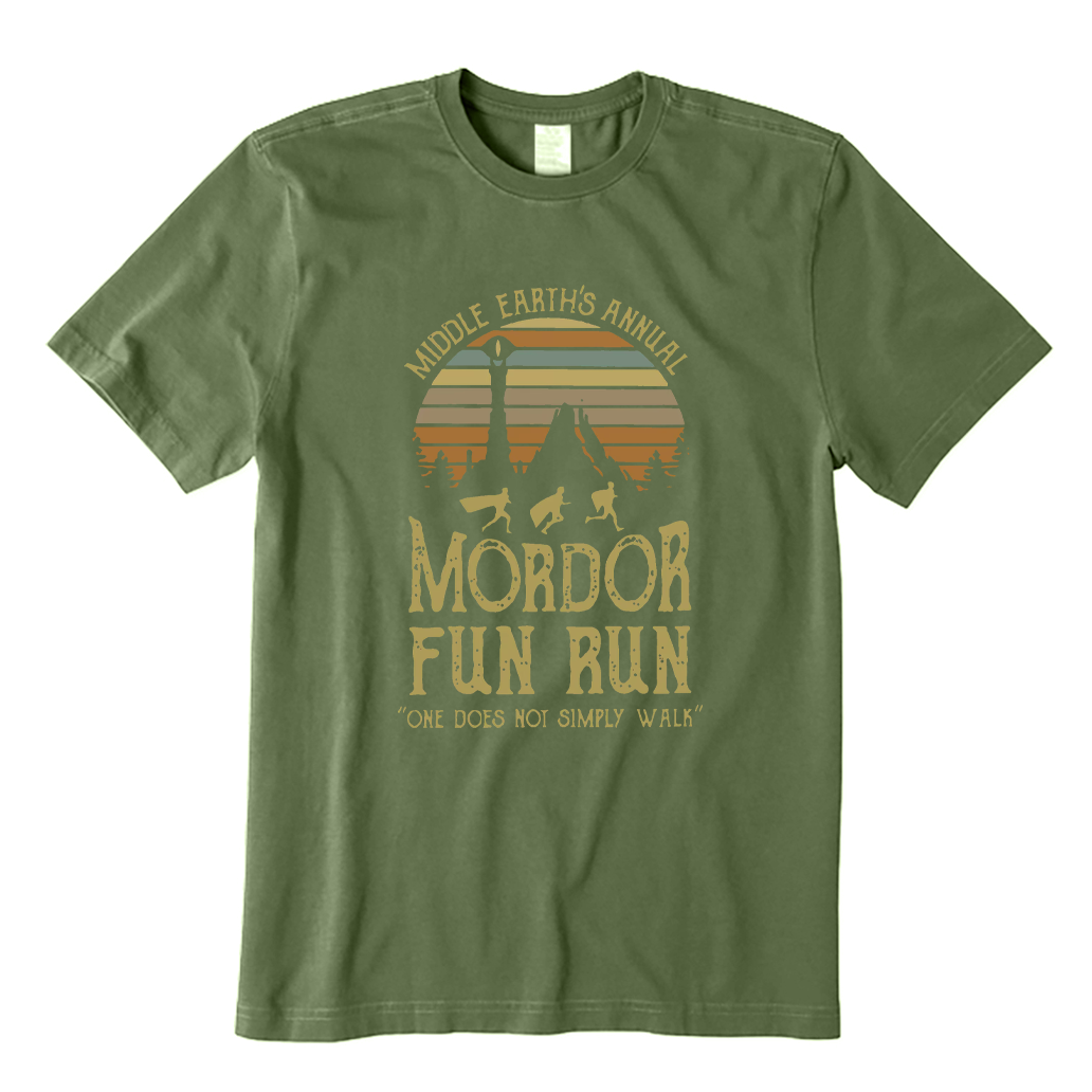 Middle Earth's Annual Mordor Fun Run T-shirt