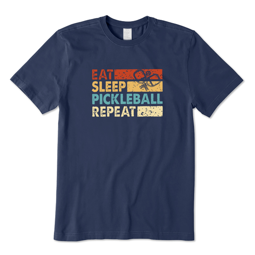 Eat Sleep Pickle Ball Repeat T-shirt