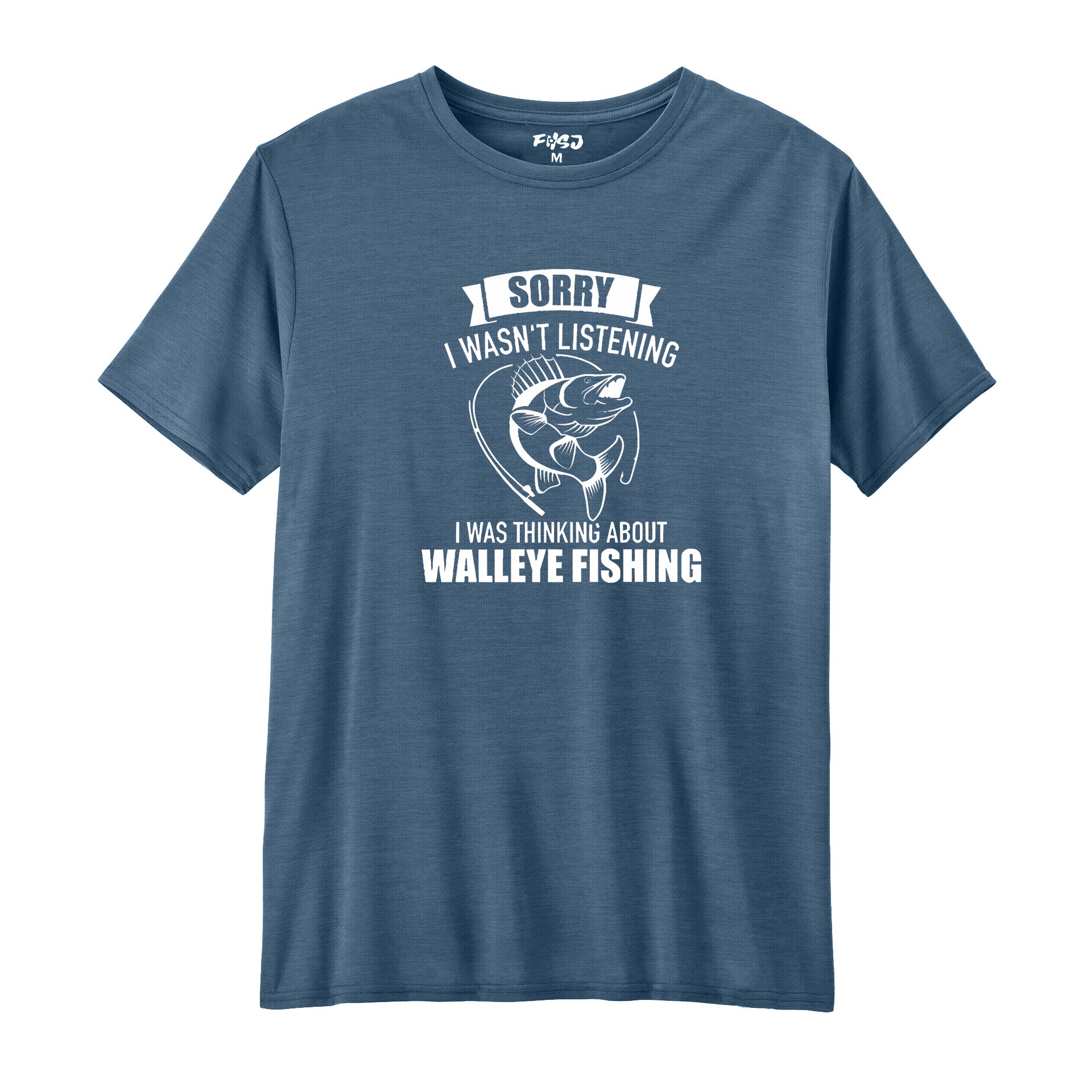 I Was Thinking about Walleye Fishing Performance T-SHIRT
