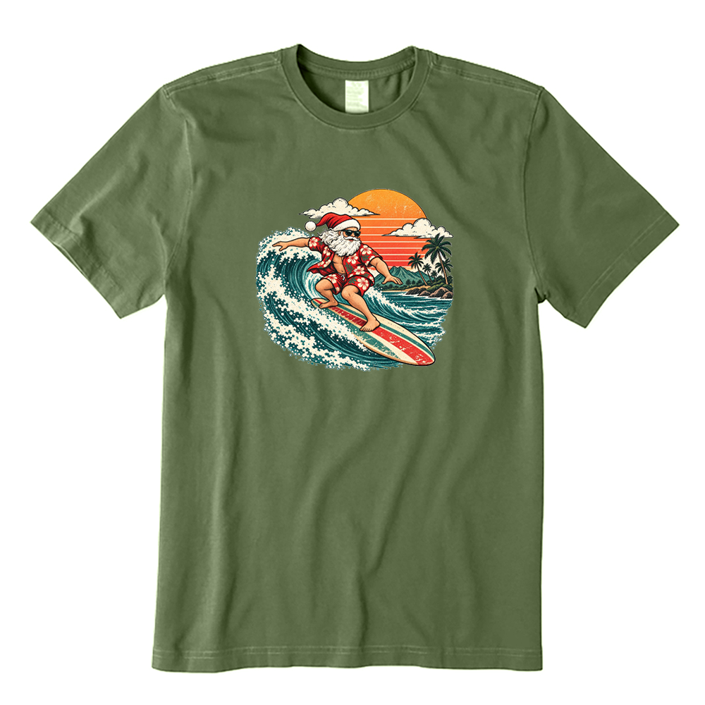 Surfing Santa T-Shirt