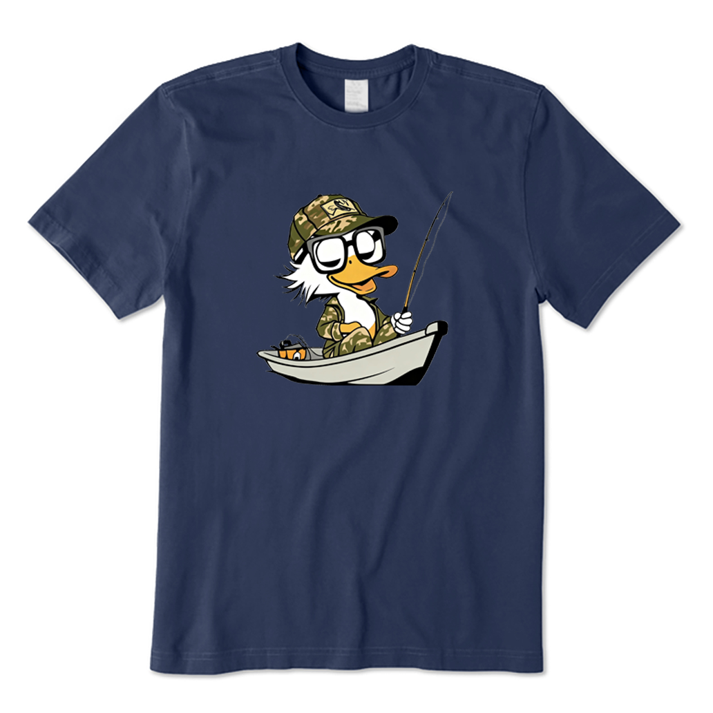 Fishing Goose T-shirt